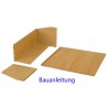 Karteikaesten aus Holz  Klein schmal