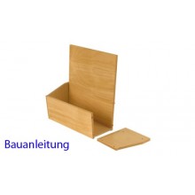 Card index boxes made of wood small narrow