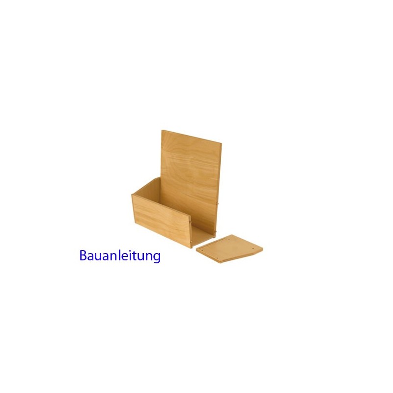 Card index boxes made of wood small narrow