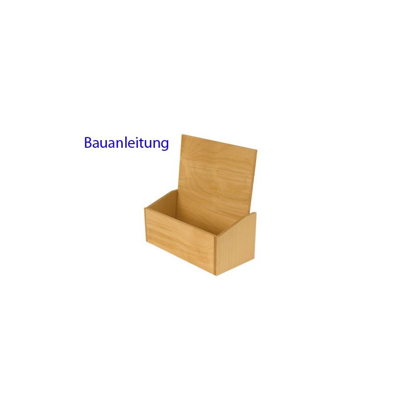 Card index boxes made of wood small narrow