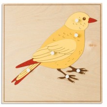Tierpuzzle: Vogel