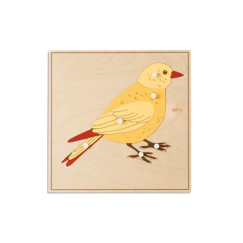 Tierpuzzle: Vogel