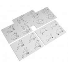 Kopiervorlagen für die Tierpuzzles
