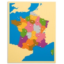 Puzzle Map: France