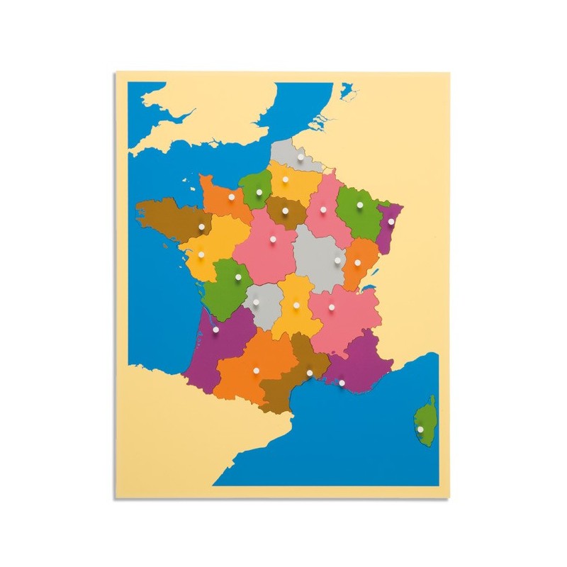 Puzzle Map: France