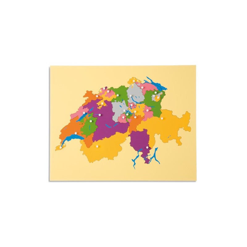 Logická mapa Švajčiarska