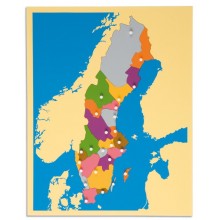 Logická mapa Švédska