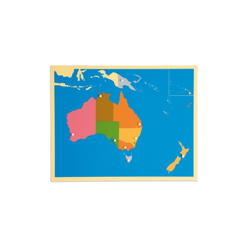 Logická mapa Austrálie