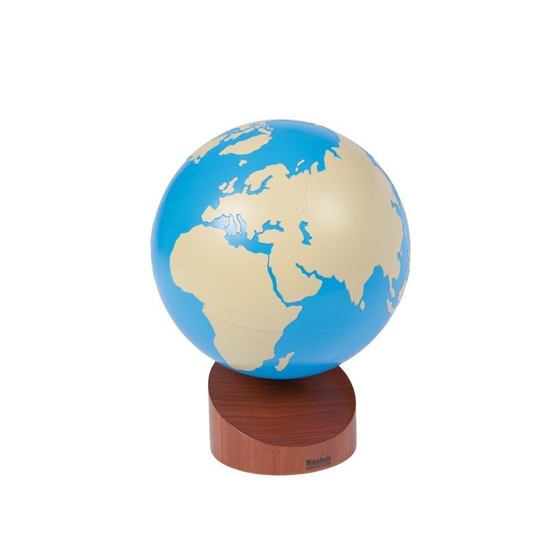 Globe Of Land & Water: Painted