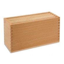 Kasten mit 5 Fächern für die Karten Land und Wasser