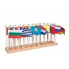 Flag Stand Of North And South America