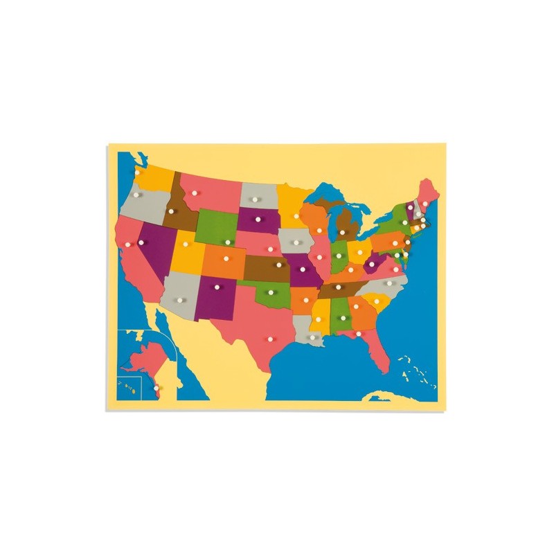 Puzzle Map: The United States