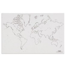 Mapa sveta - obrys