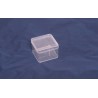 Kunststoff Box  7,9 x 7,9 x 5,4 transparent