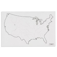Vereinigte Staaten von Amerika: Seen und Flüsse (50)