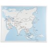 Asia Control Map: Labeled