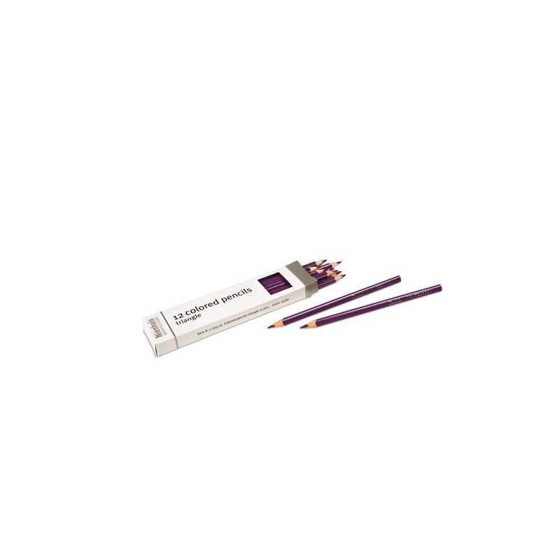 3-Sided Inset Pencils: Violet