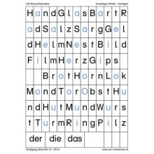 100 Schachtelwörter