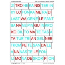 100 box words