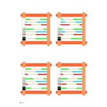 Abacus Large, Counting LEFT	 (Dieser Artikel ist auch in deutsch erhältlich)