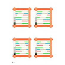 Abacus Large, Counting LEFT	 (Dieser Artikel ist auch in deutsch erhältlich)