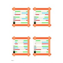 Abacus Large, Counting LEFT	 (Dieser Artikel ist auch in deutsch erhältlich)