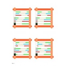 Abacus Large, Counting LEFT	 (Dieser Artikel ist auch in deutsch erhältlich)