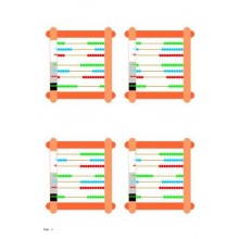 Abacus Large, Counting LEFT	 (Dieser Artikel ist auch in deutsch erhältlich)