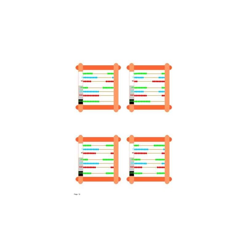 Abacus Large, Counting RIGHT	 (Dieser Artikel ist auch in deutsch erhältlich)