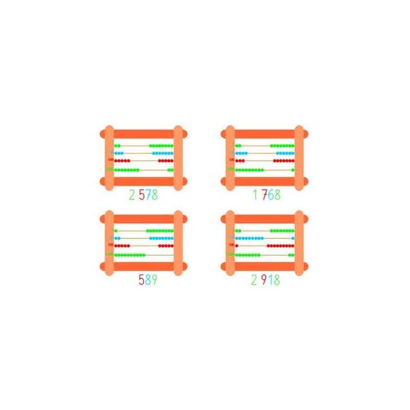 Abacus Small, Counting RIGHT	 (Dieser Artikel ist auch in deutsch erhältlich)