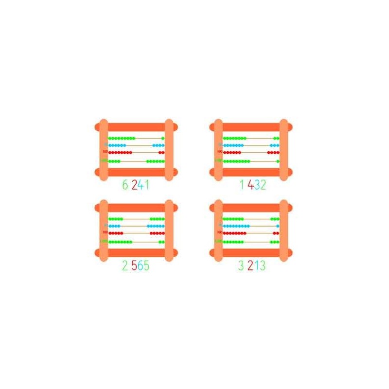 Abacus Small, Counting RIGHT	 (Dieser Artikel ist auch in deutsch erhältlich)