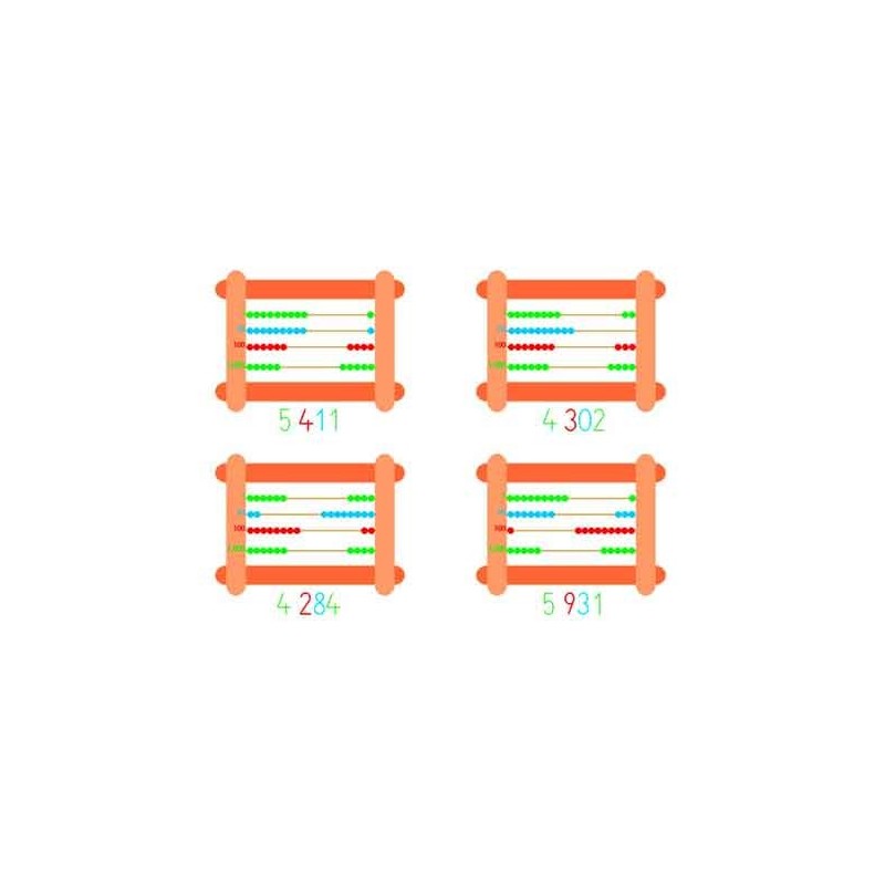 Abacus Small, Counting RIGHT	 (Dieser Artikel ist auch in deutsch erhältlich)
