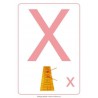 ABC floor posters for kindergarten A4