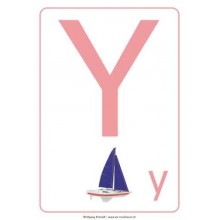 ABC floor posters for kindergarten A4