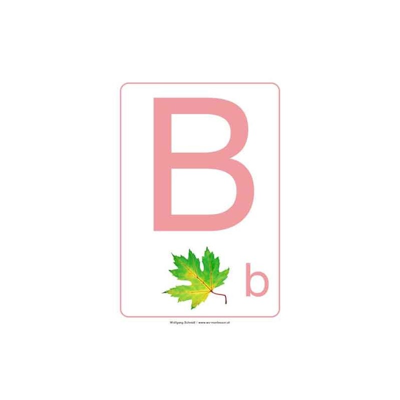 ABC podlahové plagáty pre materskú školu A4