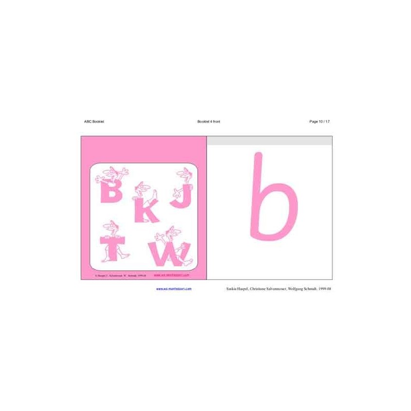 ABC Booklets	 (Dieser Artikel ist auch in deutsch erhältlich)