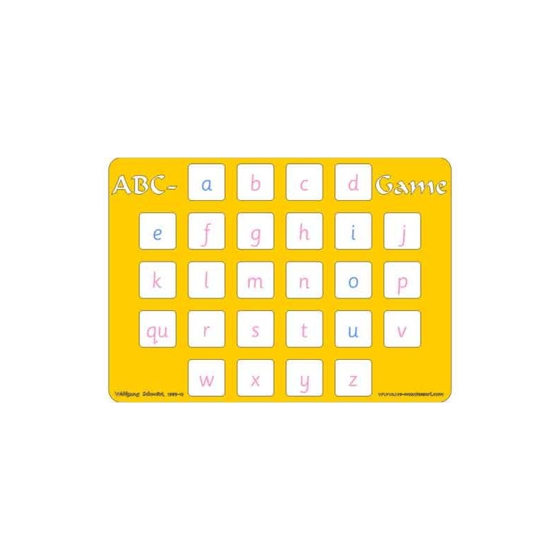 ABC Game	 (Dieser Artikel ist auch in deutsch erhältlich)
