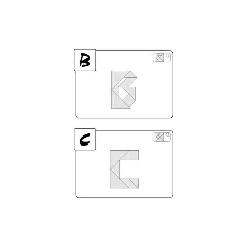 ABC Tangram EN	 (Dieser Artikel ist auch in deutsch erhältlich)