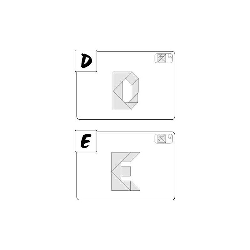 ABC Tangram EN	 (Dieser Artikel ist auch in deutsch erhältlich)
