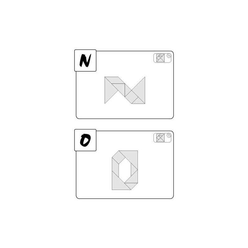 ABC Tangram EN	 (Dieser Artikel ist auch in deutsch erhältlich)