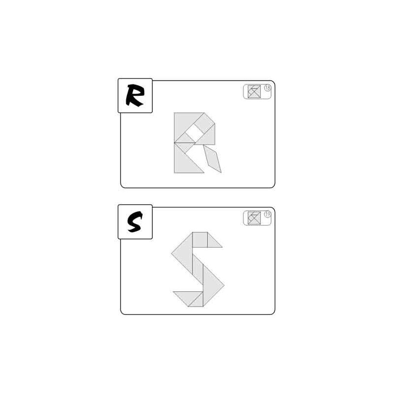 ABC Tangram EN	 (Dieser Artikel ist auch in deutsch erhältlich)