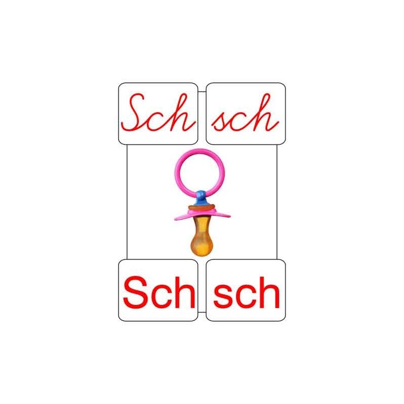 ABC Wandplakate für Schule A4