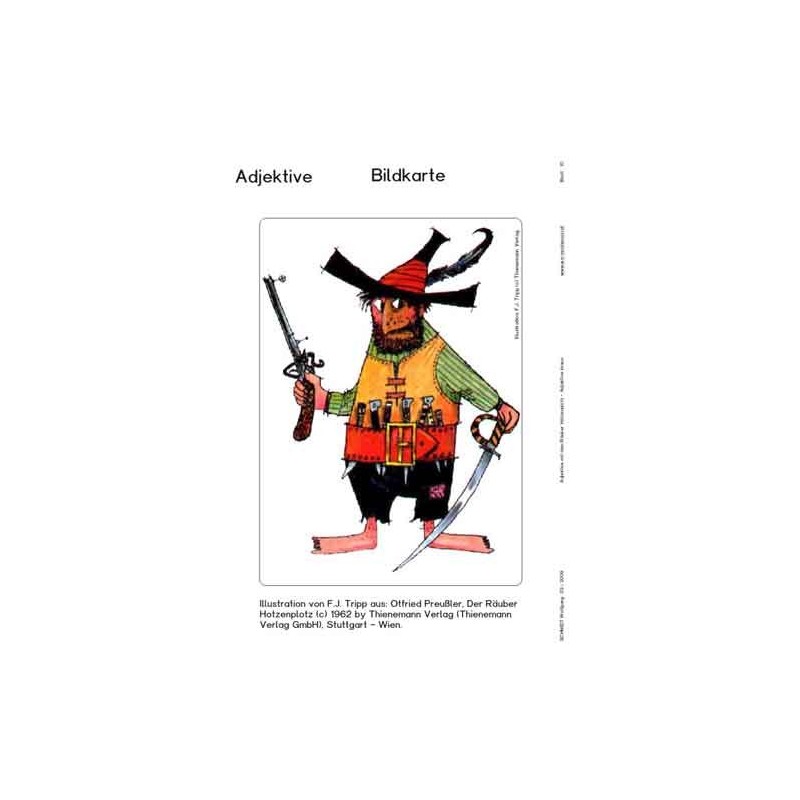 Adjektive mit dem Räuber Hotzenplotz, Adj. braun