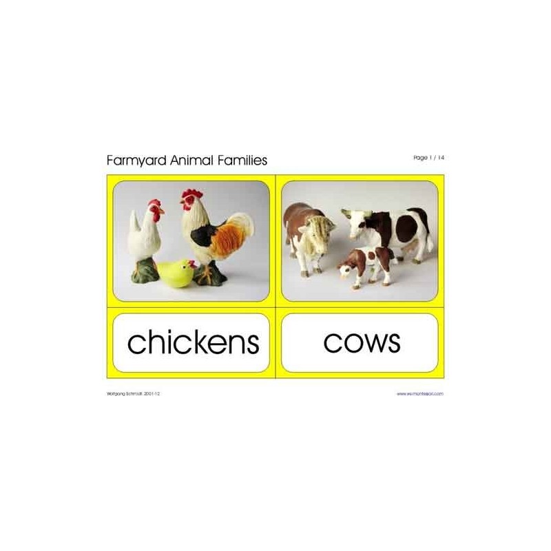 Animal Families	 (Dieser Artikel ist auch in deutsch erhältlich)