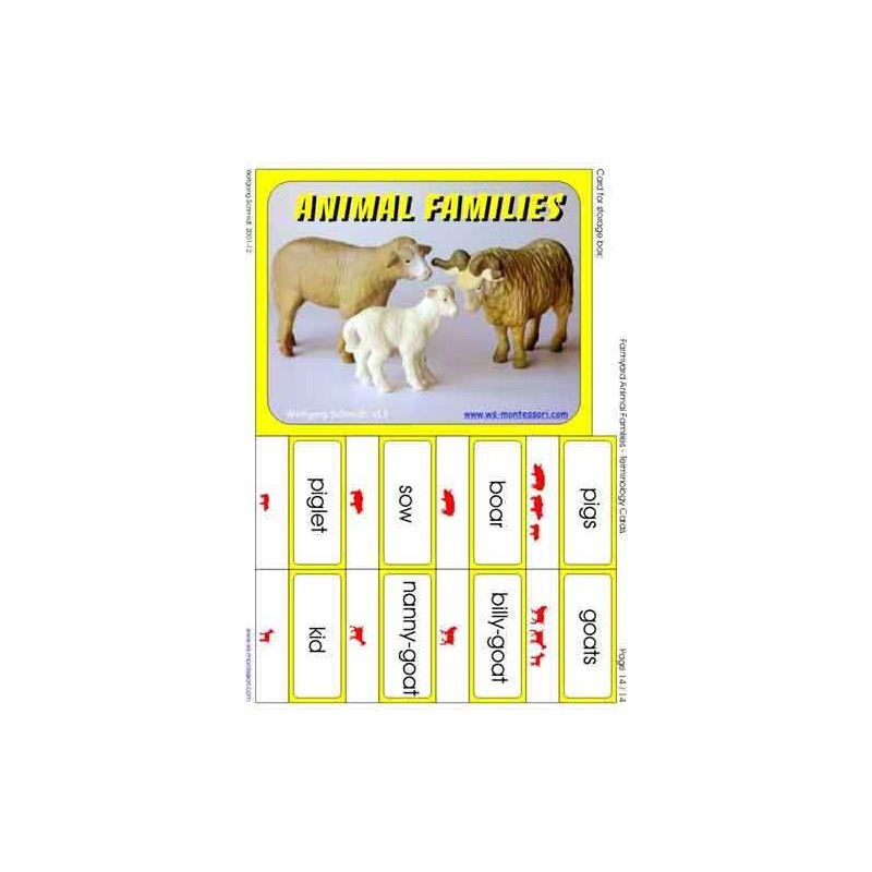 Animal Families	 (Dieser Artikel ist auch in deutsch erhältlich)