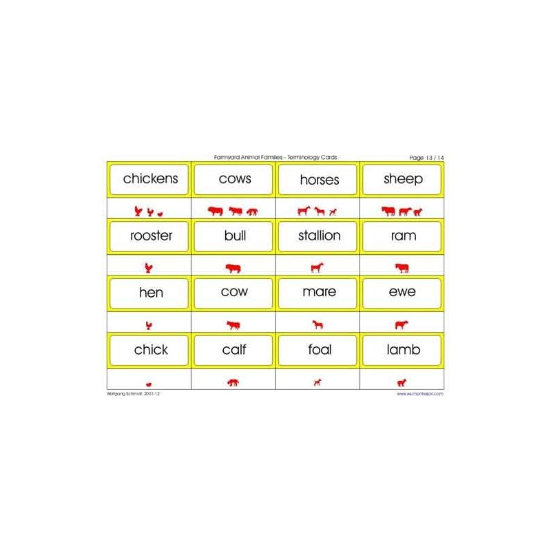 Animal Families (This article is also available in German)