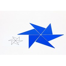 Blue triangles