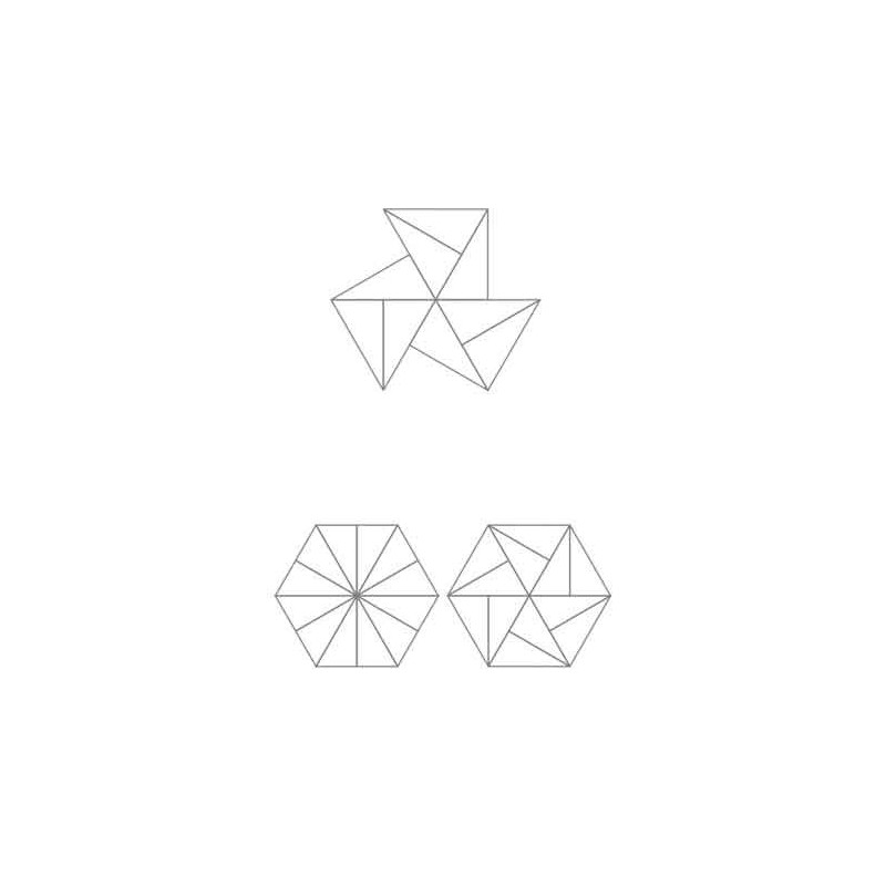 Blue Triangles (Dieser Artikel ist auch in deutsch erhältlich)