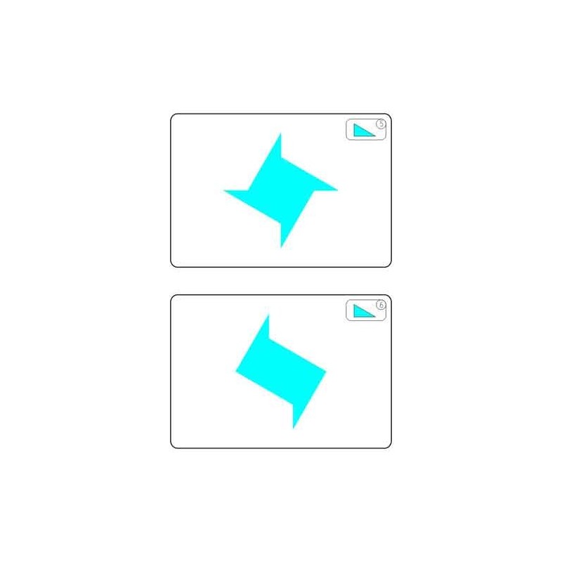 Blue Triangles (Dieser Artikel ist auch in deutsch erhältlich)