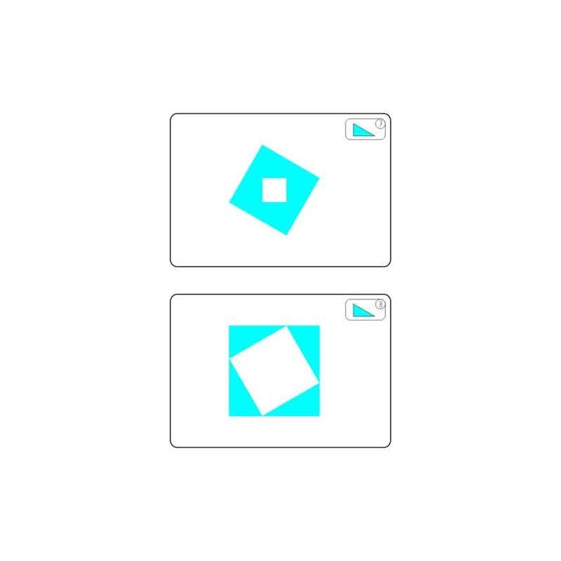 Blue Triangles (Dieser Artikel ist auch in deutsch erhältlich)